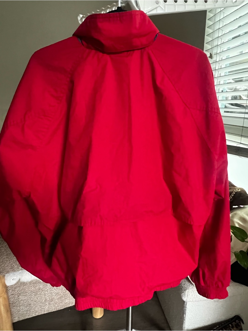 Men's Full-Zip Windbreaker / Sailing Jacket with Concealed Hood - Picture 2 of 3